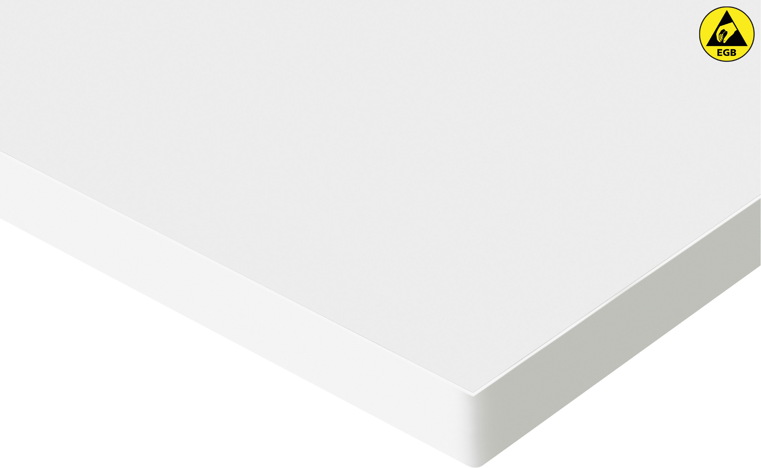 EGB-Arbeitsplatte mit Hartlaminat-Belag (volumenleitfähig)