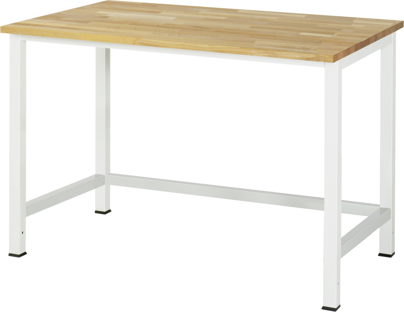 Werktisch mit Buche-Massiv-Platte