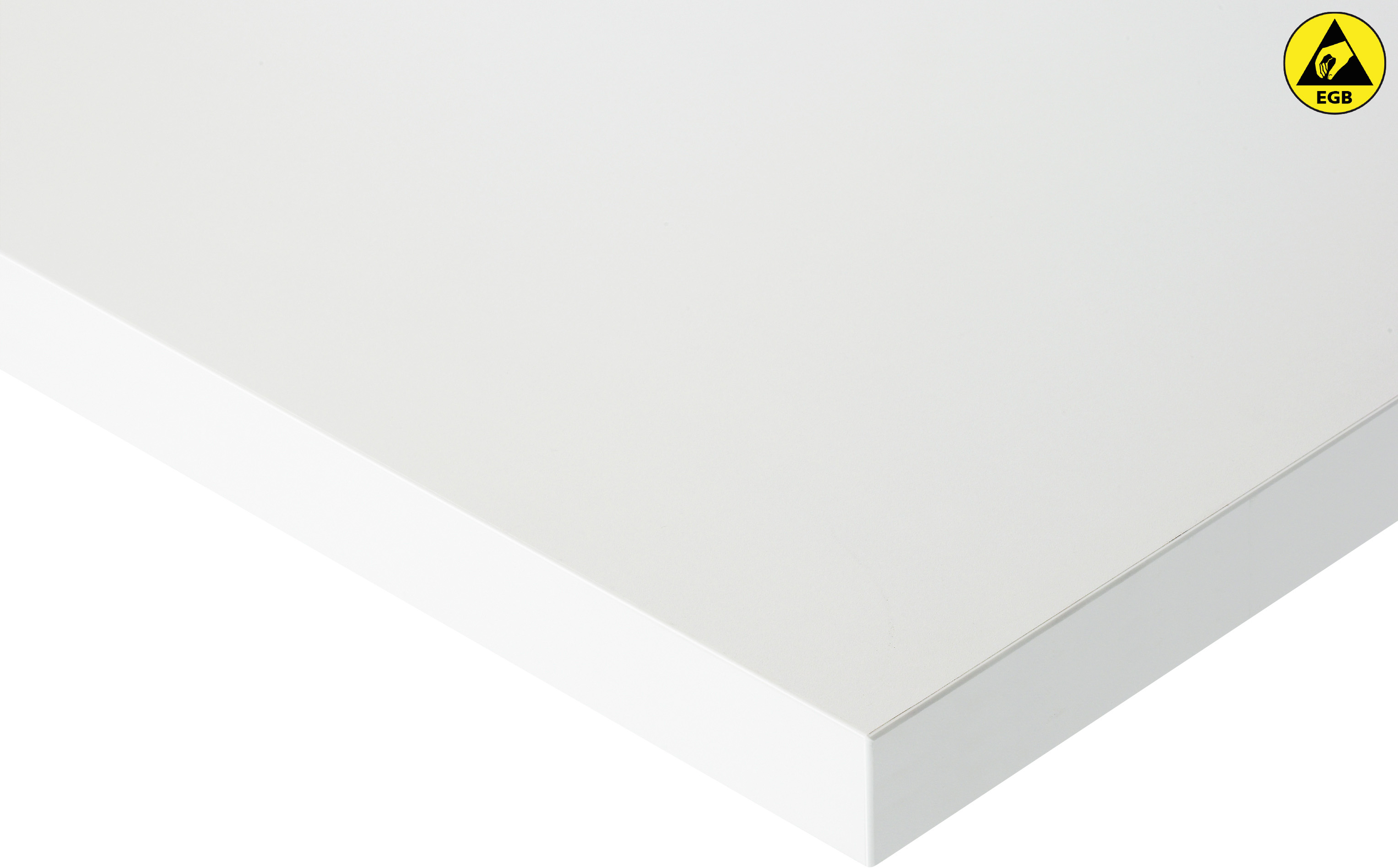 EGB-Arbeitsplatte mit Melaminharzbeschichtung (volumenleitfähig)