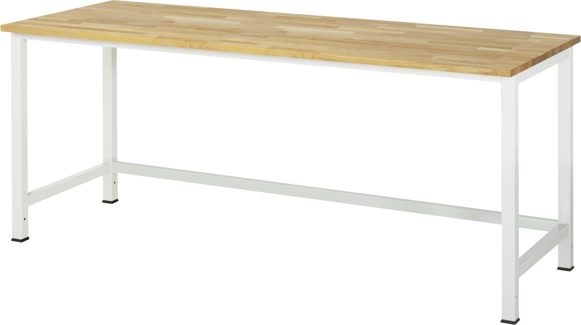 Werktisch mit Buche-Massiv-Platte